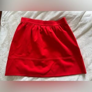 Red Madewell skirt